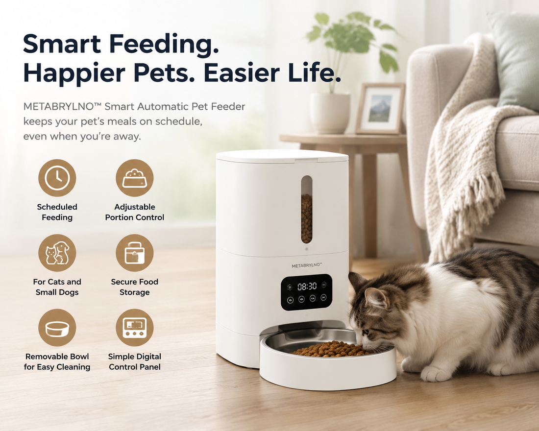 How a Smart Automatic Pet Feeder Makes Daily Pet Care Easier