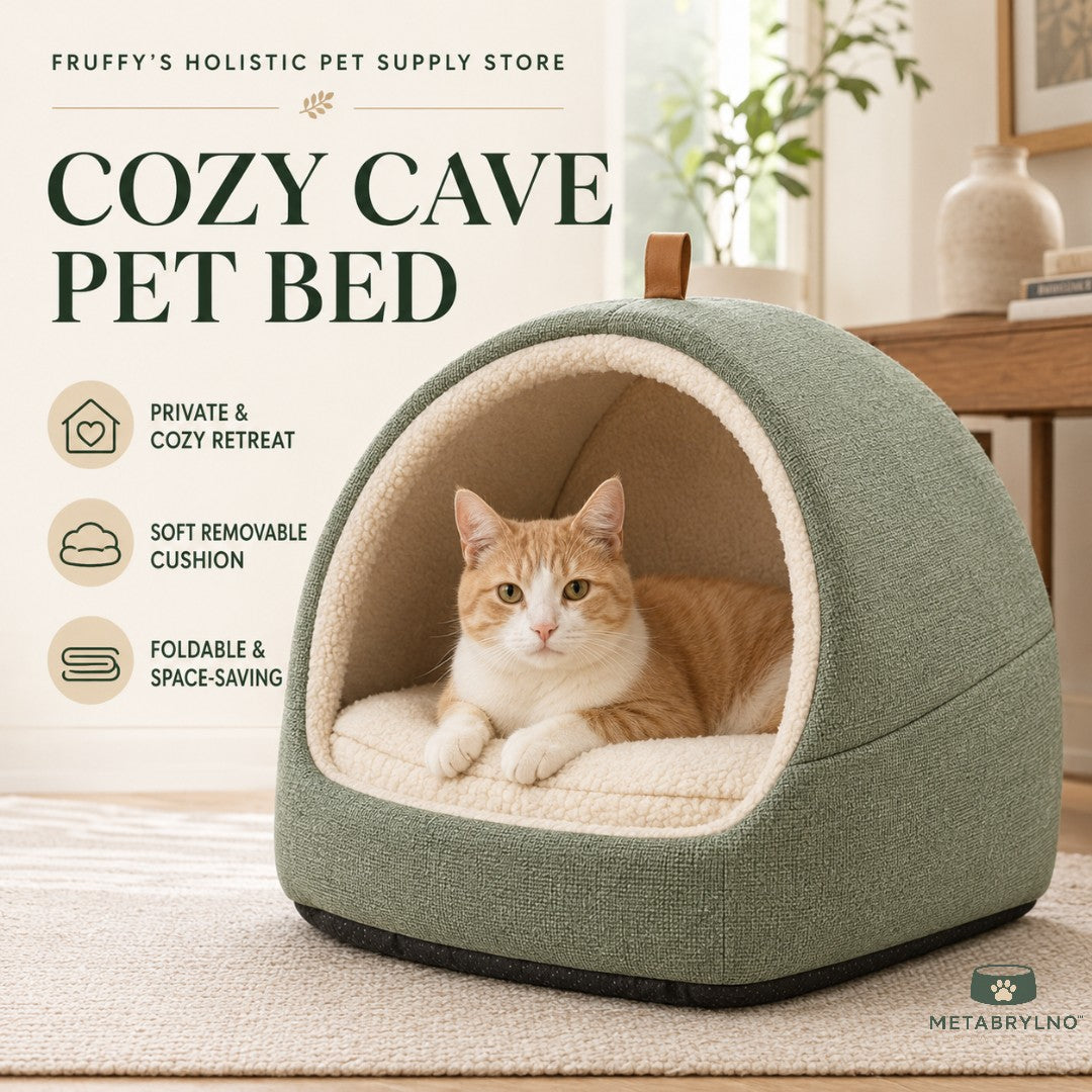 METABRYLNO™ Ultra-Soft Calming Donut Pet Bed