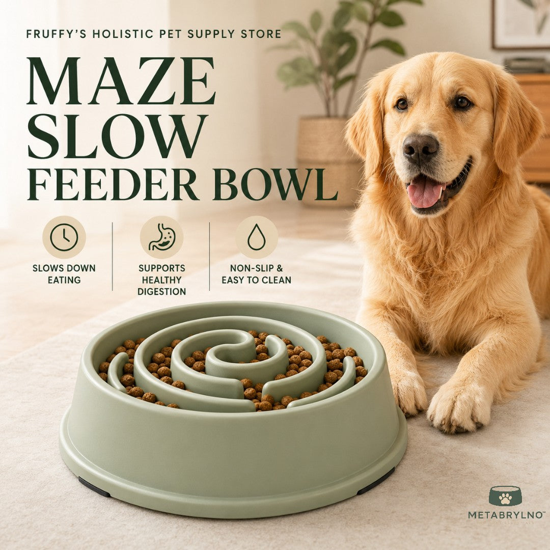 METABRYLNO™ Interactive Maze Slow Feeder Bowl for Dogs